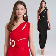 Vestito Abito Elegante Lungo