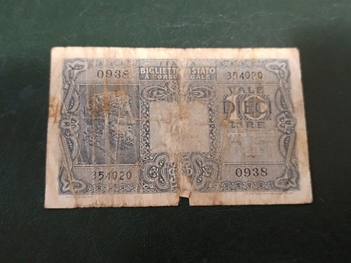 Banconota italia impero - italia,