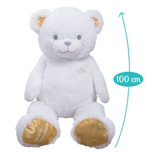 PELUCHE GIGANTE ORSO BIANCO