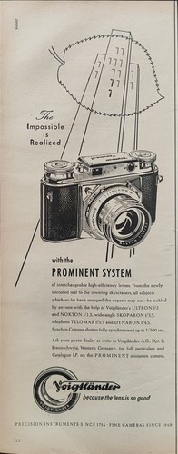 Voigtlander prominent system - voigtlander,
