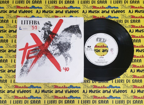 Litfiba tex re del - lp*45,