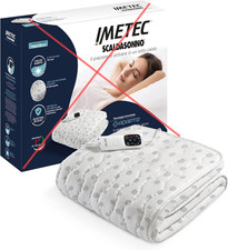 Coperta elettrica bianca