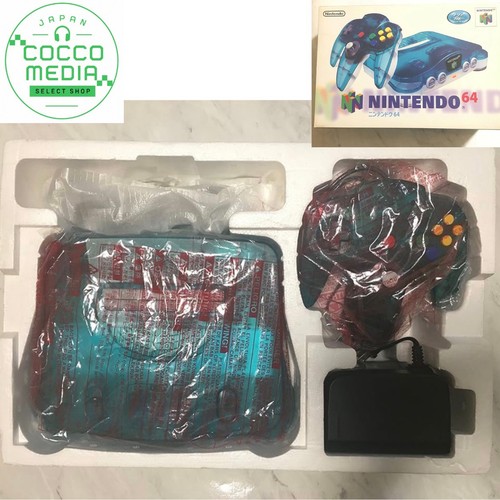 Console nintendo64 blu - console, chiaro