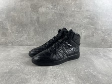 Bikkembergs Sneakers alte in pelle nera da uomo EU 38 US 7,5 UK 5,5 Made in IT