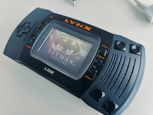 Atari lynx console - atari, handheld