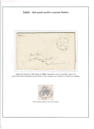 Bolli del lazio lettera - del, da