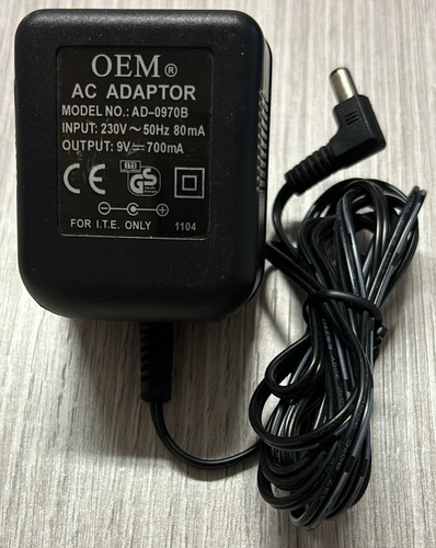 Alimentatore oem 0970b 9v - alimentatore,