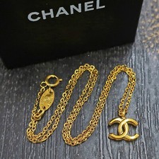 CHANEL Placcato Oro CC Logos
