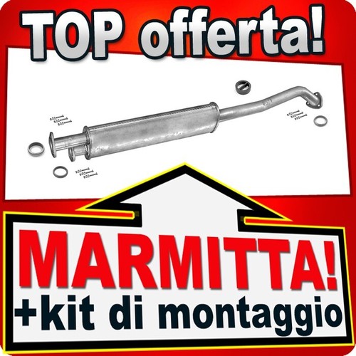 Silenziatore centrale per bmw - per,