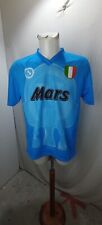 Articolo e2240 t-shirt uomo Mars calcio Napoli azzurra numero 10 Maradona, tagli
