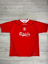 Maglia calcio Michael Owen #10 Liverpool Reebok 2002 2003 taglia XL