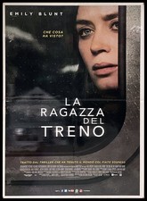 2016 * Poster Soggettone Cinema "La Ragazza del Treno - Emily Blunt, Justin Ther