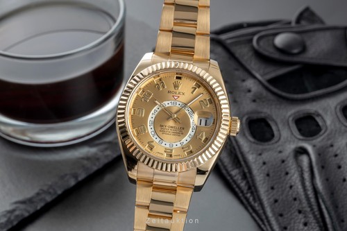 Rolex sky dweller - oro, 18k