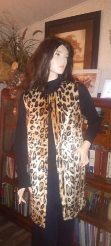 Gilet lungo pelliccia - gilet,