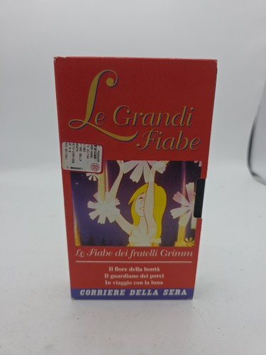 Vhs grandi fiabe - vhs,