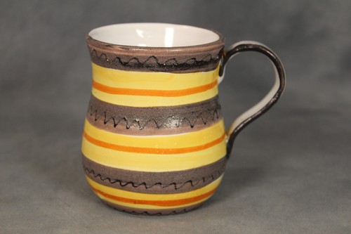 Tazza ceramica righe - tazza,