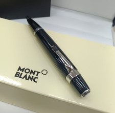 Fantastica penna a sfera Montblanc edizione speciale boheme nera + colore argento