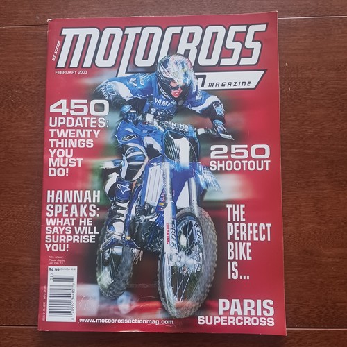 Motocross action february 2003 - motocross,