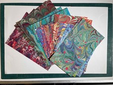 Assortimento Carta Marmorizzata - 18 Fogli A4+ - Fatto a Mano LsC