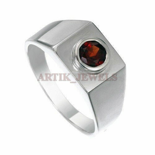Naturale granato gemma con 14k - granato,