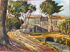 “ Case In Campagna”olio su Compensato firmato