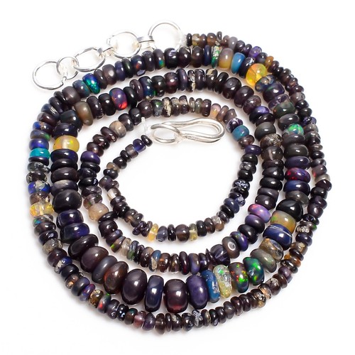 Collana naturale nero - collana,