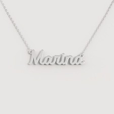 Collana NOME donna acciaio