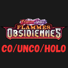 Carte pokémon Flammes Obsidiennes EV 3 Au choix ! Co/unco/holo