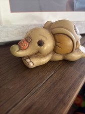 Elefante di Pezza con Coccinella E Quadrifoglio  THUN