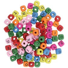 POFET 300pcs 10mm cubo Lettera