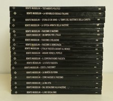 Benito Mussolini, Scritti e discorsi  18 volumi serie completa (La Fenice, 1984)