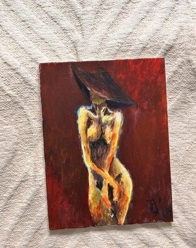 Elegante sensuale donna nuda