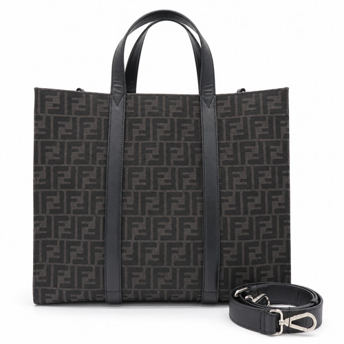 Borsa shopper jacquard - , fendi