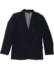 Giacca blazer TRUSSARDI JUNIOR ragazzo 2 bottoni 11-12 anni blu navy BR09