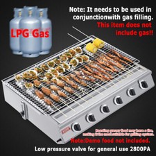 6 Burners Barbeque Cooker