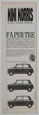 AUTO MINI MORRIS 850 - pubblicità-advertising bianco e nero cm 9x32 - N3