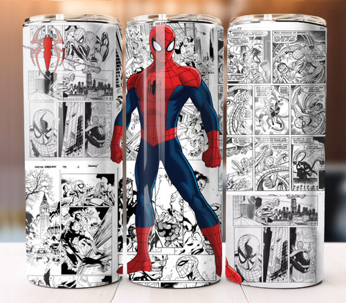 Bicchiere tazza spiderman - tazza,