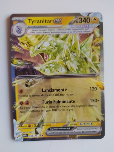 Pokemon 066 197 - tyranitar, ex