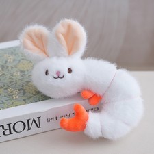 Portachiavi coniglietto gamberetti peluche con imbottitura in cotone pp per bambini e ragazzi