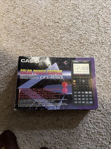 Casio cfx 9850g calcolatrice - casio, cfx-9850g