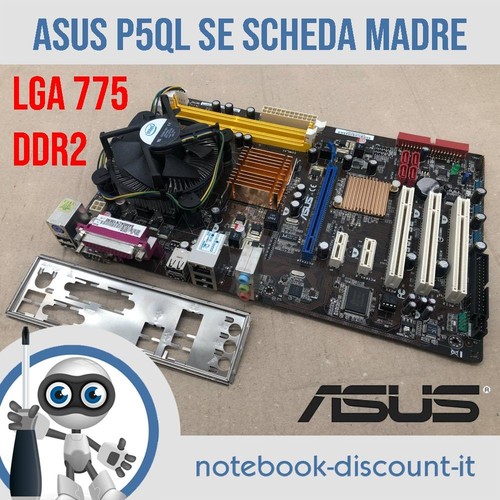 Asus motherboard p5ql lga - asus,