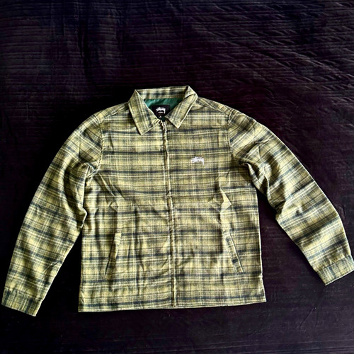 Giacca stussy plaid zip - giacca,