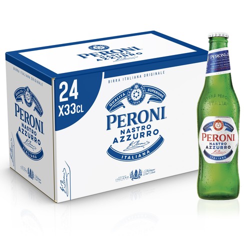 Peroni nastro azzurro cassa - azzurro,