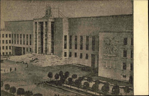 Roma edificio principale - roma,