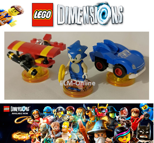 Lego dimensions sonic - lego,