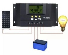 REGOLATORE DI CARICA 30A