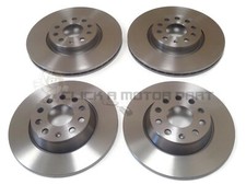 AUDI TT COUPE 1.8T 2.0T FSi 2.0 TDi 2006-2014 SOLO SET DISCHI FRENO ANTERIORI E POSTERIORI