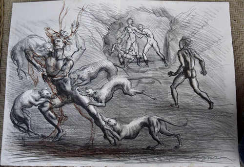 Marcello tommasi litografia - marcello,