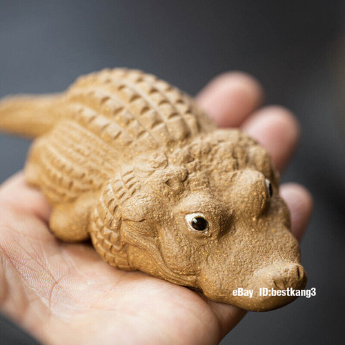 Crocodile statue handmade - statue,