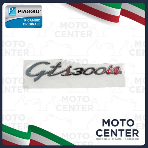 Targhetta gts 300 fiancata - targhetta,